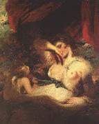 Sir Joshua Reynolds Cupid Unfastens the Belt of Venus Spain oil painting artist